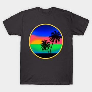 80s Sunset 3 T-Shirt